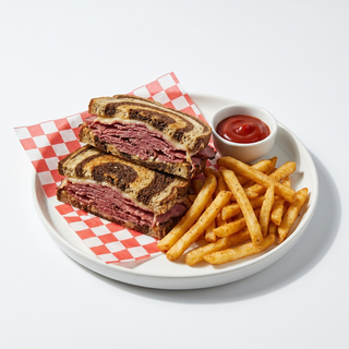 Reuben with Fries